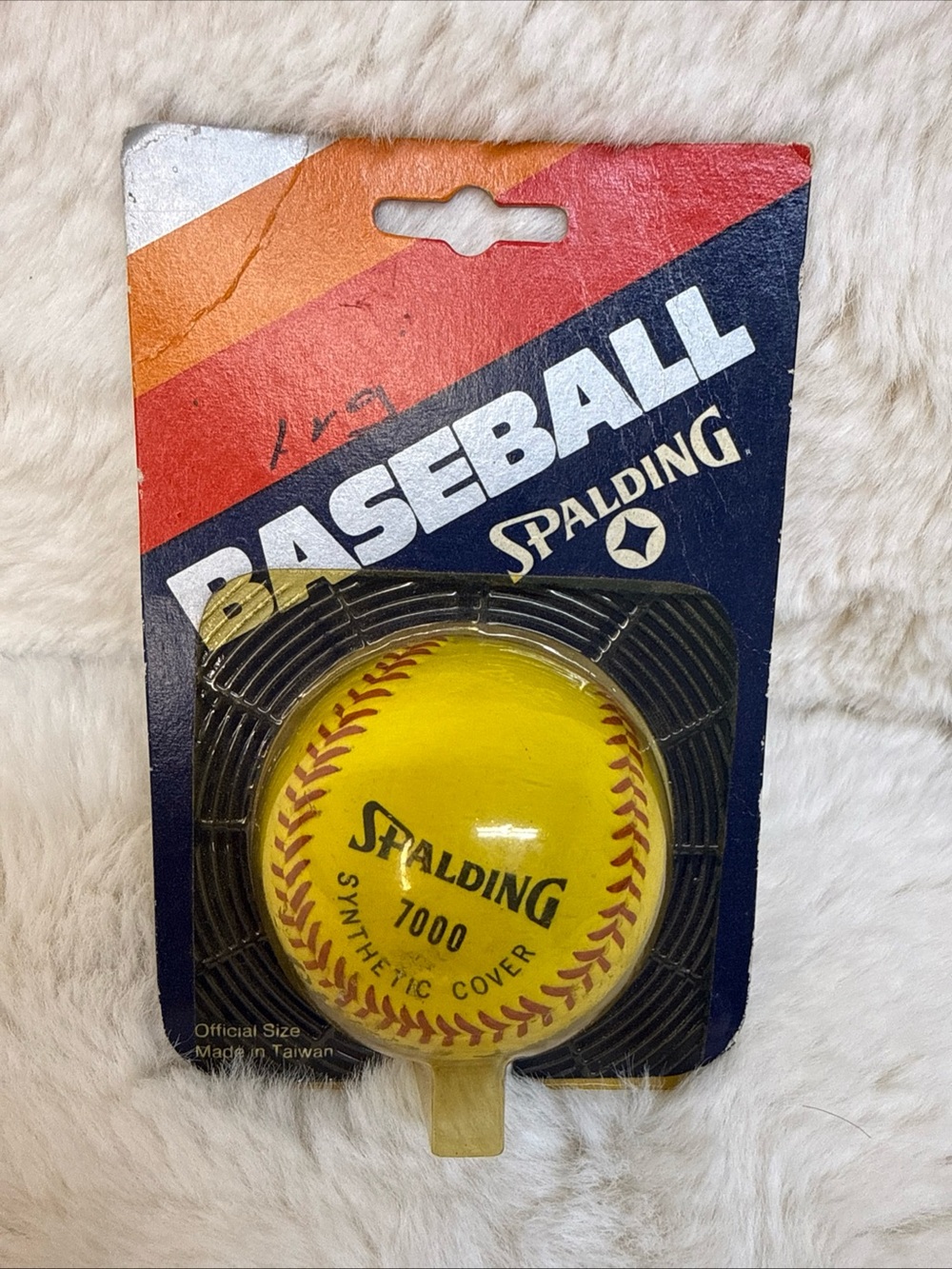 Spalding 7000 Synthetic Cover‎ Official League Size Baseball Vintage New Sealed